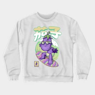 Eggplant Surfer Crewneck Sweatshirt